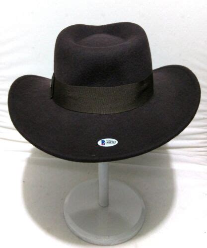 Rare Signed Harrison Ford Official Indiana Jones Hat Fedora Full