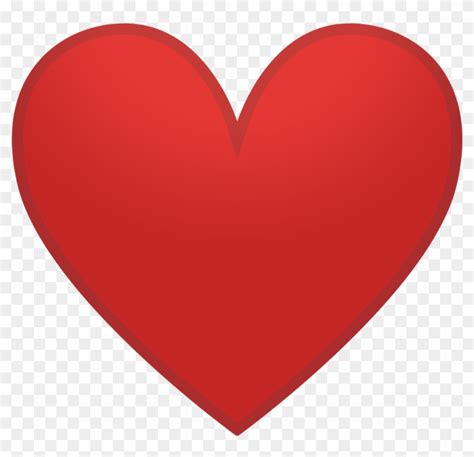 Red Heart Icon Hati Png Transparent Png 1024x1024 699108 PngFind