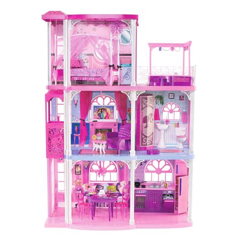 Barbie Pink 3 Story Dream Townhouse Toys And Games
