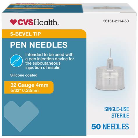 Cvs Health Pen Needle Pick Up In Store Today At Cvs