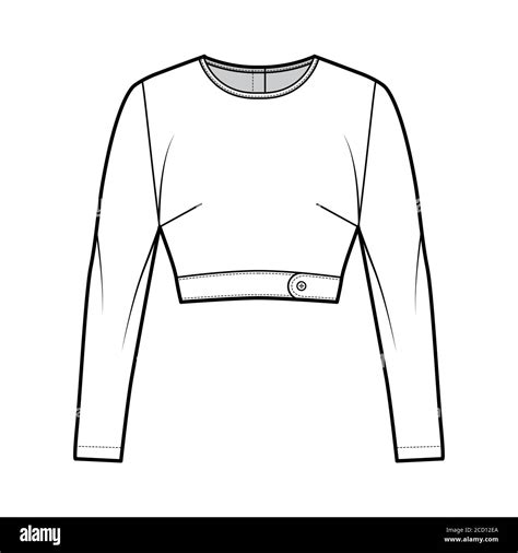 Crop Blouse Cut Out Stock Images And Pictures Alamy