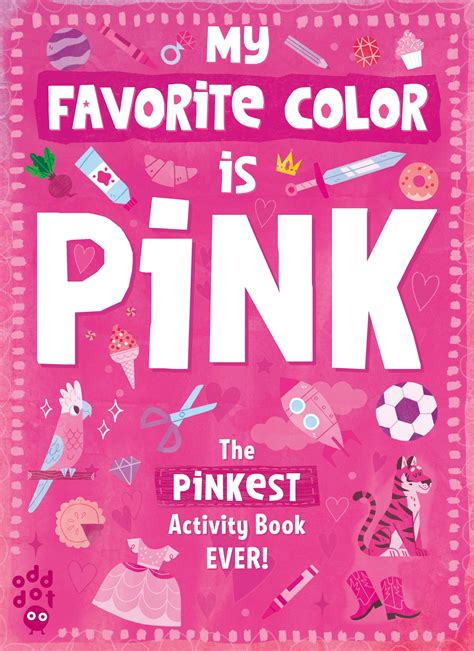 My Favorite Color Activity Book Pink