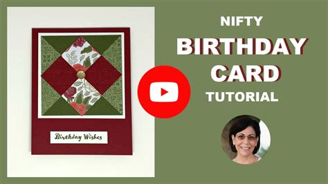 How To Make A Nifty Birthday Card With Paper Scraps