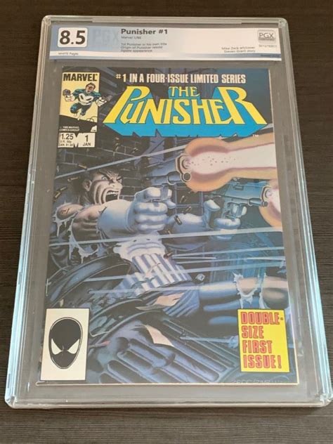 The Punisher 1 1986 Comic Books Copper Age Marvel Hipcomic