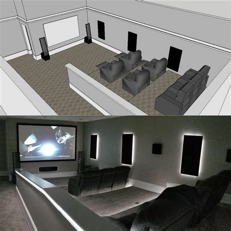 Custom Home Theater Design And Build Rsketchup