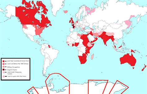Maps Showing How Many Years Each Territory Was Ruled By The Country