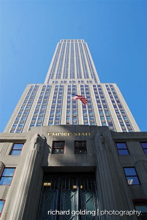 A View From The Empire State Buildings Front Door New York City