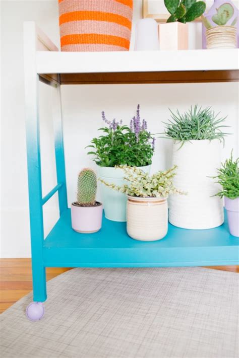 10 Bold Diy Ombre Furniture And Décor Pieces Shelterness