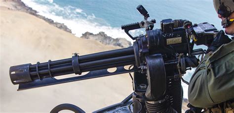 M134 Mk44 Gau 17a Minigun Rotary Machine Gun System