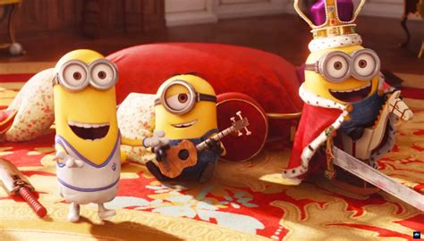 Minions Trailer Watch The Minions Try To Steal Queen Elizabeths Crown