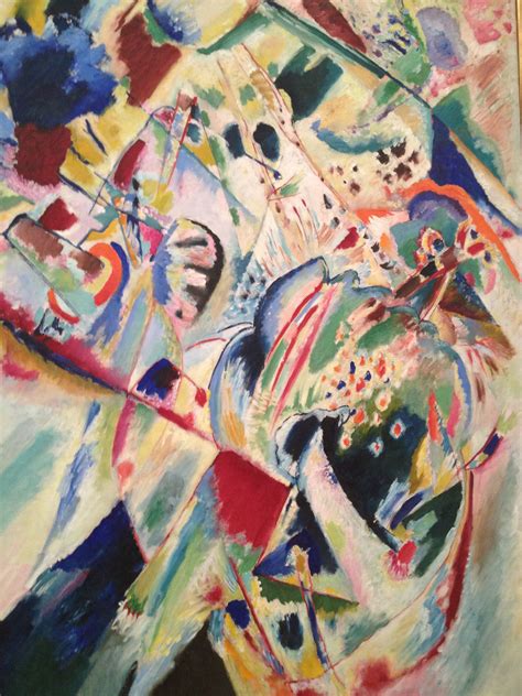 Kandinsky At Moma Wish I Couldve Seen That Show His Brushstrokes
