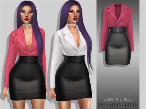 Dakota Dress Sims 4 Dresses Sims 4 Sims 4 Mods