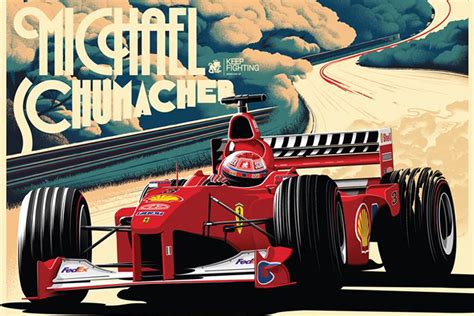 Schumacher Poster To Raise Funds For Keep Fighting Foundation