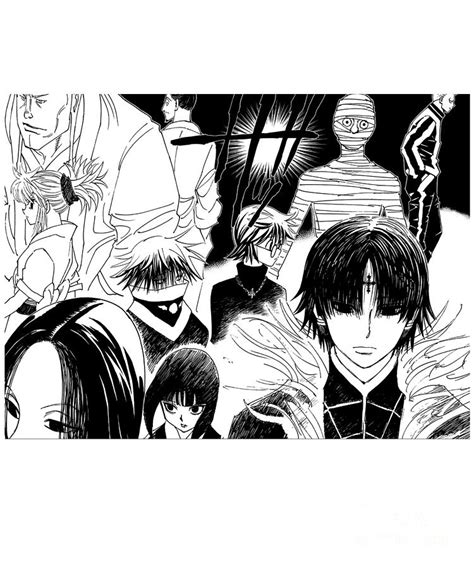 Hunter X Hunter Genei Ryodan Manga Drawing By Fantasy Anime