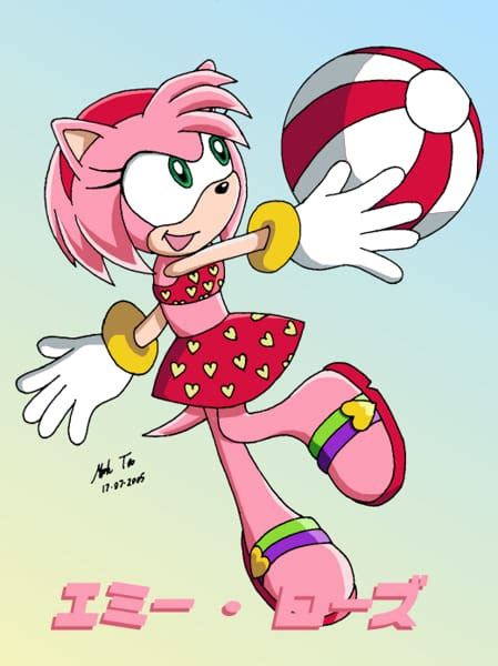 Amy Rose S Day At The Beach