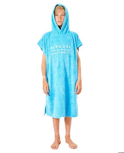 Rip Curl Hooded Towel Poncho Boy Ponchos And Bathrobes