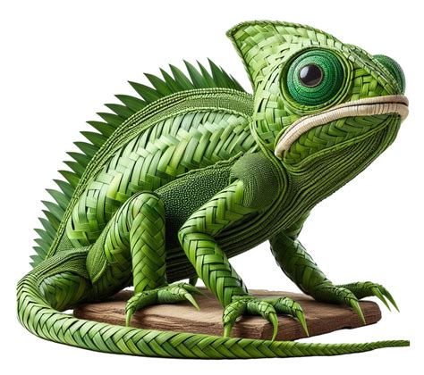 Download Ai Generated Chameleon Webbing Royalty-Free Stock Illustration
