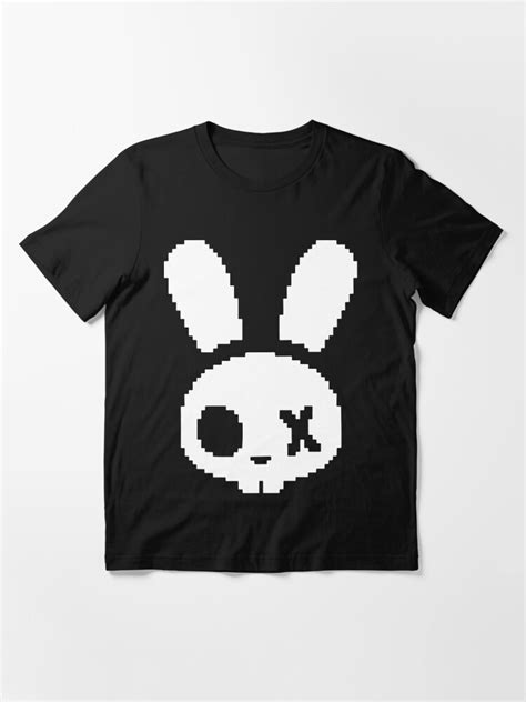 Skeleton Bunny Logo T Shirt For Sale By Bruisedbunn Redbubble