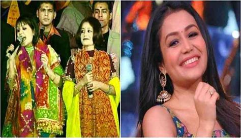 Forget Tiktok Neha Kakkars Old Video With Sister Sonu Kakkar Singing Mata Raani Bhajan Goes