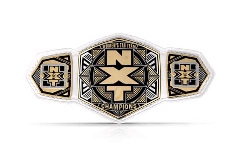 Wwe Unveils New Nxt Womens Tag Team Championship Belts Inside Pulse