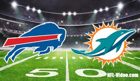 Buffalo Bills Vs Miami Dolphins Full Game Replay 2023 Nfl Week 18 Watch Nfl Live Free