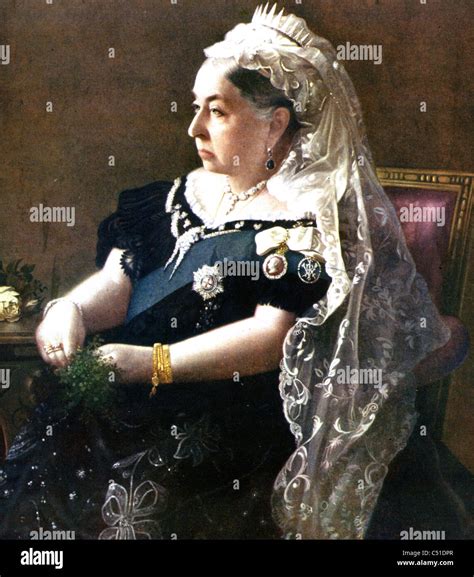 Queen Victoria 1819 1901 British Monarch Stock Photo Alamy