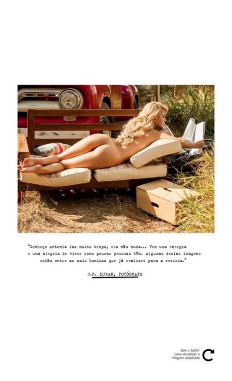Ant Nia Fontenelle Pelada Na Playboy De Julho Safadas Na Web