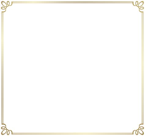 Transparent Double Line Border Png Krysfill Myyearin