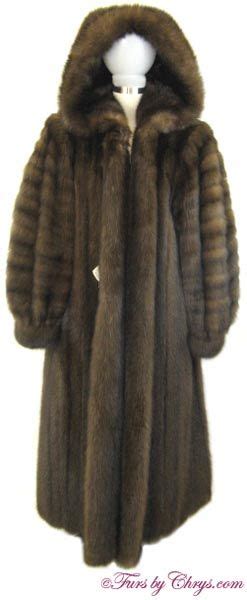 18 000 reduced barguzin russian sable coat with hood rs815 like new condition size range 8