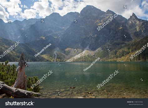 Lake Morskie Oko Polish Tatra Mountains Stock Photo 1184141962
