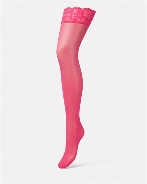 Versace Lace Stockings For Women Us Online Store