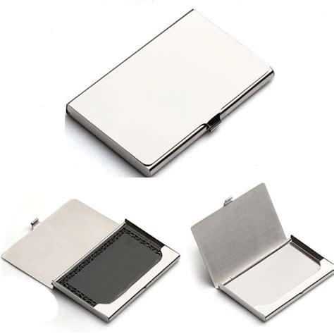 Ultra Thin Fashion Business Aluminium Alloy Pocket ID Credit Card Case