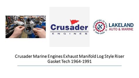 Crusader Marine Engines 43 305 350 454 Log Style Exhaust Manifold