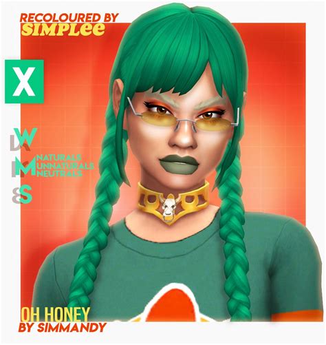 Simplee Recolours Simmandy Oh Honey Base Game Compatible Addons Comes In Wms Unnaturals