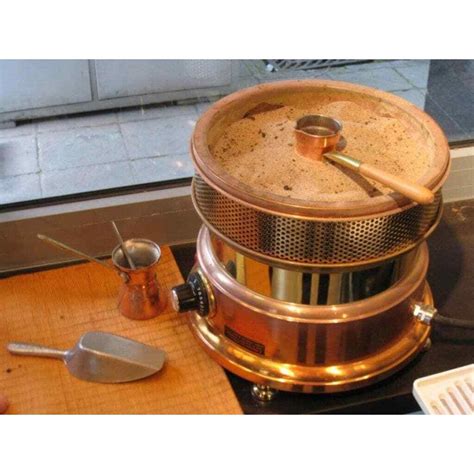 Natural Golden Sand Turkish Arabic Hot Sand Coffee Maker Coffee Heater