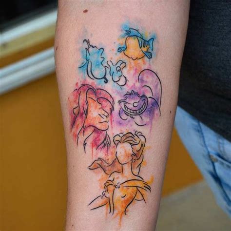 Jaw Dropping Disney Watercolor Tattoo Dory Tattoo Tattoo Femeninos