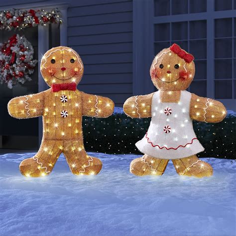 The 30 Twinkling Gingerbreads Hammacher Schlemmer
