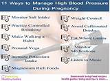 Ways To Manage High Blood Pressure