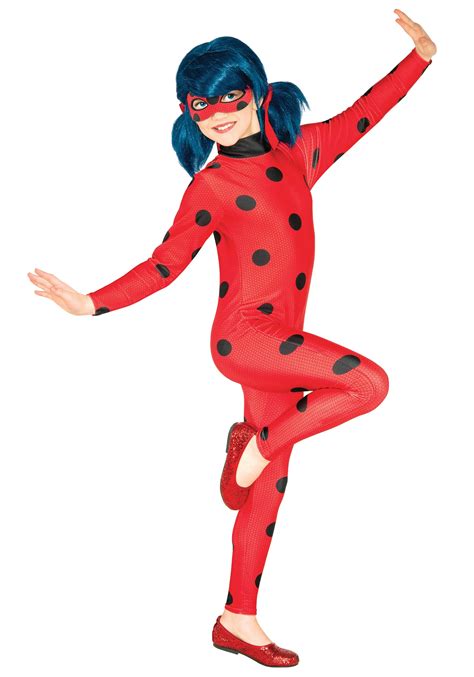 Girls Miraculous Ladybug Costume From Tales Of Ladybug And Cat Noir