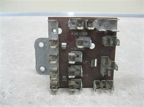 55 56 57 Chevy Used Fuse Box 1955 1956 1957 Chevrolet Ebay