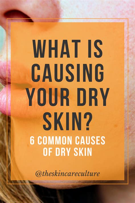 6 Common Causes Of Dry Skin On The Face Dry Skin On Face Dry Skin