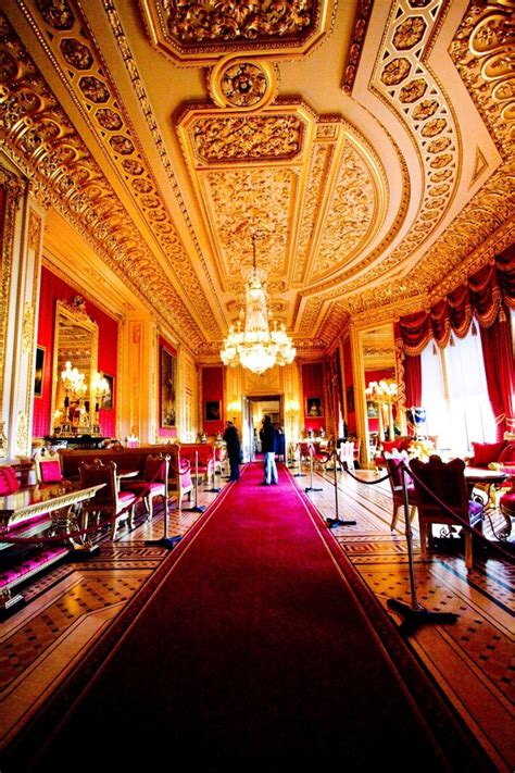 Windsor Castle Inside Inside Buckingham Palaces Resplendent Never