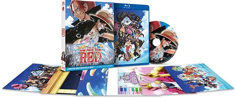 One Piece Film Red Limited Edition Blu Ray Cards Amazon It Goro Taniguchi Eiichiro Oda