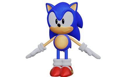 Made A Custom Sonic Model Rsonicthehedgehog