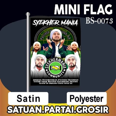 Jual Promo Bendera Syekhermania Community Cetak Umbul Umbul