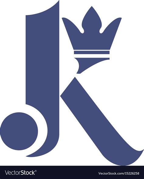 Letter K With A Crown Bestful