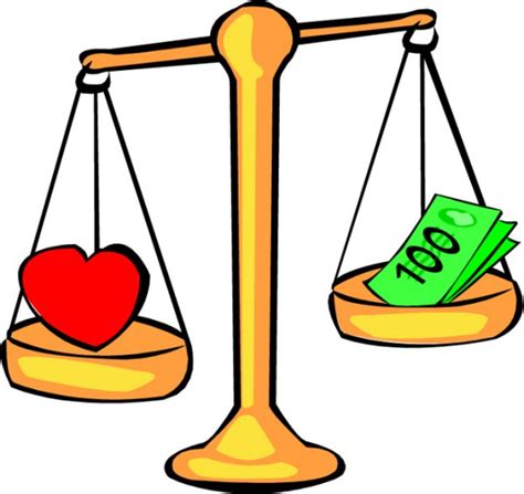 Love Versus Money In Relation