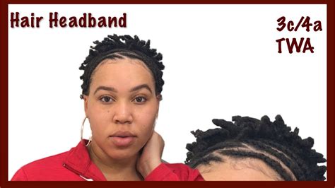 Hair Headband Easy Hairstyles For Twa Natural Hair 4
