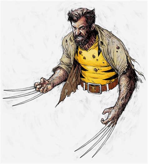 Logan Wolverine Diburros Braga Colos Wolverine Comic Art Wolverine
