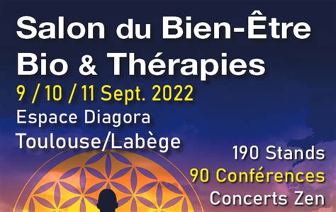 salons du bien Être bio and thérapies dates 2023